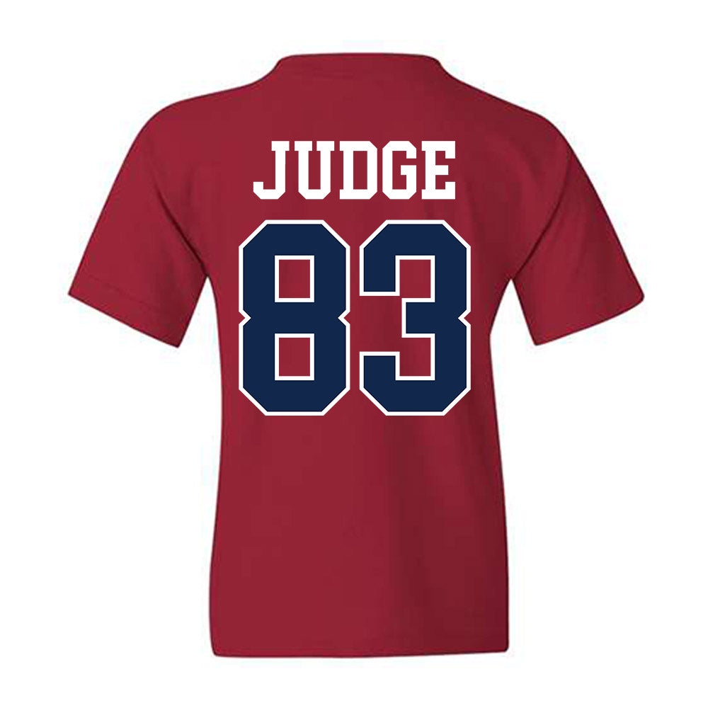 Ole Miss - NCAA Football : Sean Judge - Fashion Shersey Youth T-Shirt-1