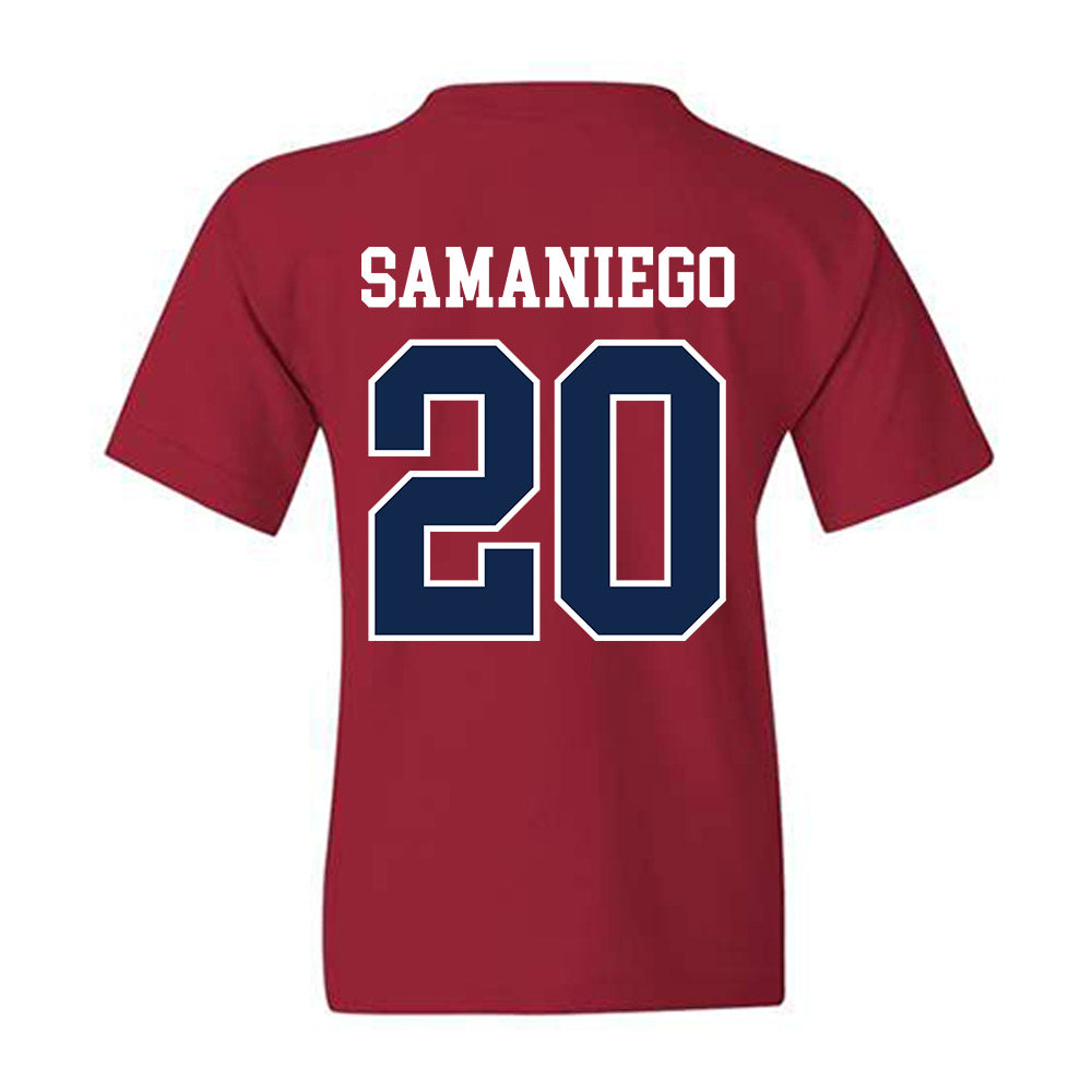 Ole Miss - NCAA Women's Volleyball : Vivianna Samaniego - Fashion Shersey Youth T-Shirt-1