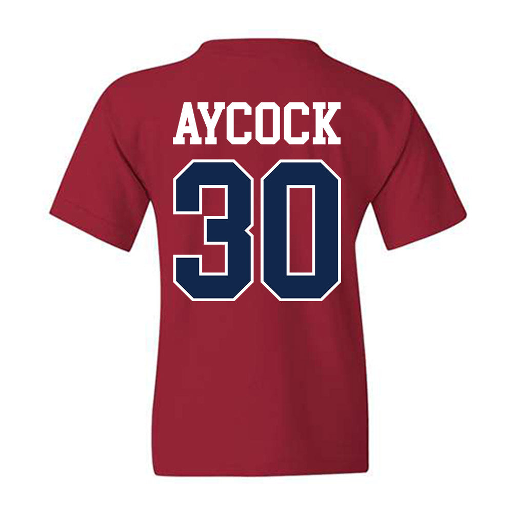 Ole Miss - NCAA Softball : Kyra Aycock - Fashion Shersey Youth T-Shirt-1