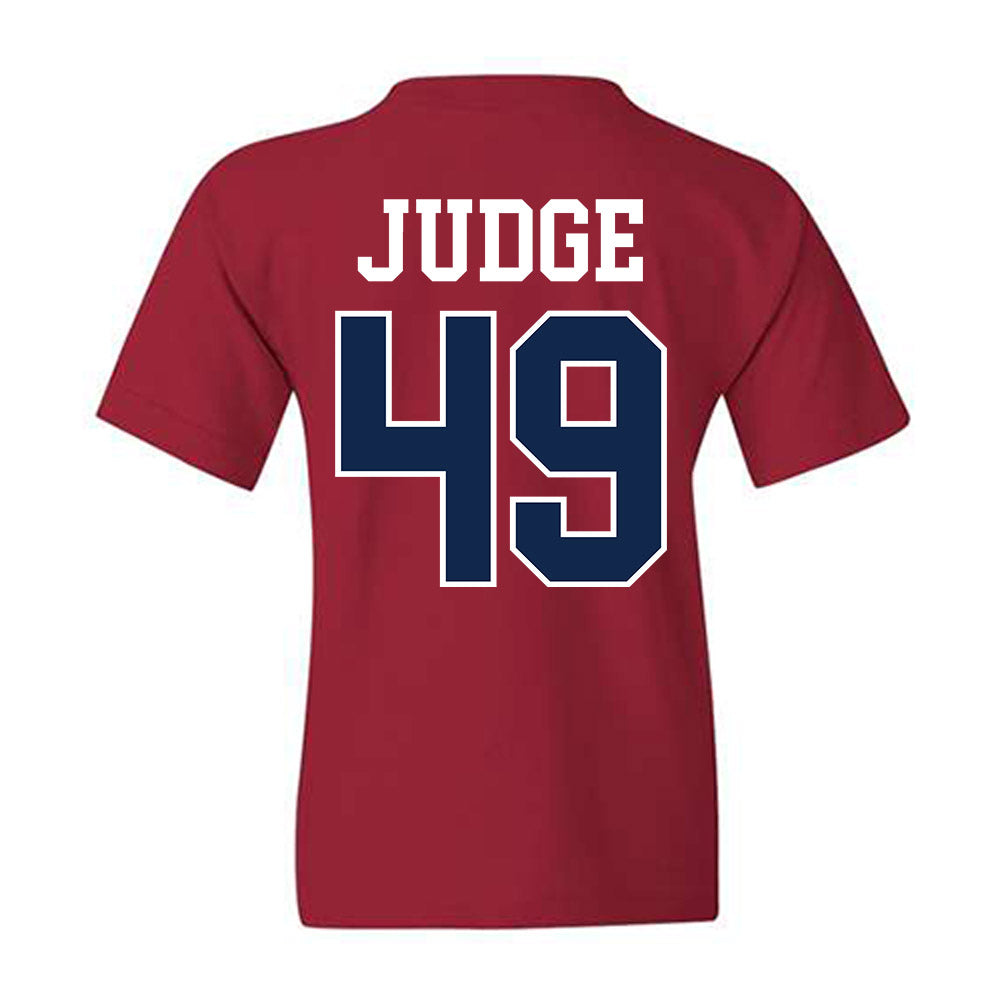 Ole Miss - NCAA Football : Sean Judge - Fashion Shersey Youth T-Shirt-1