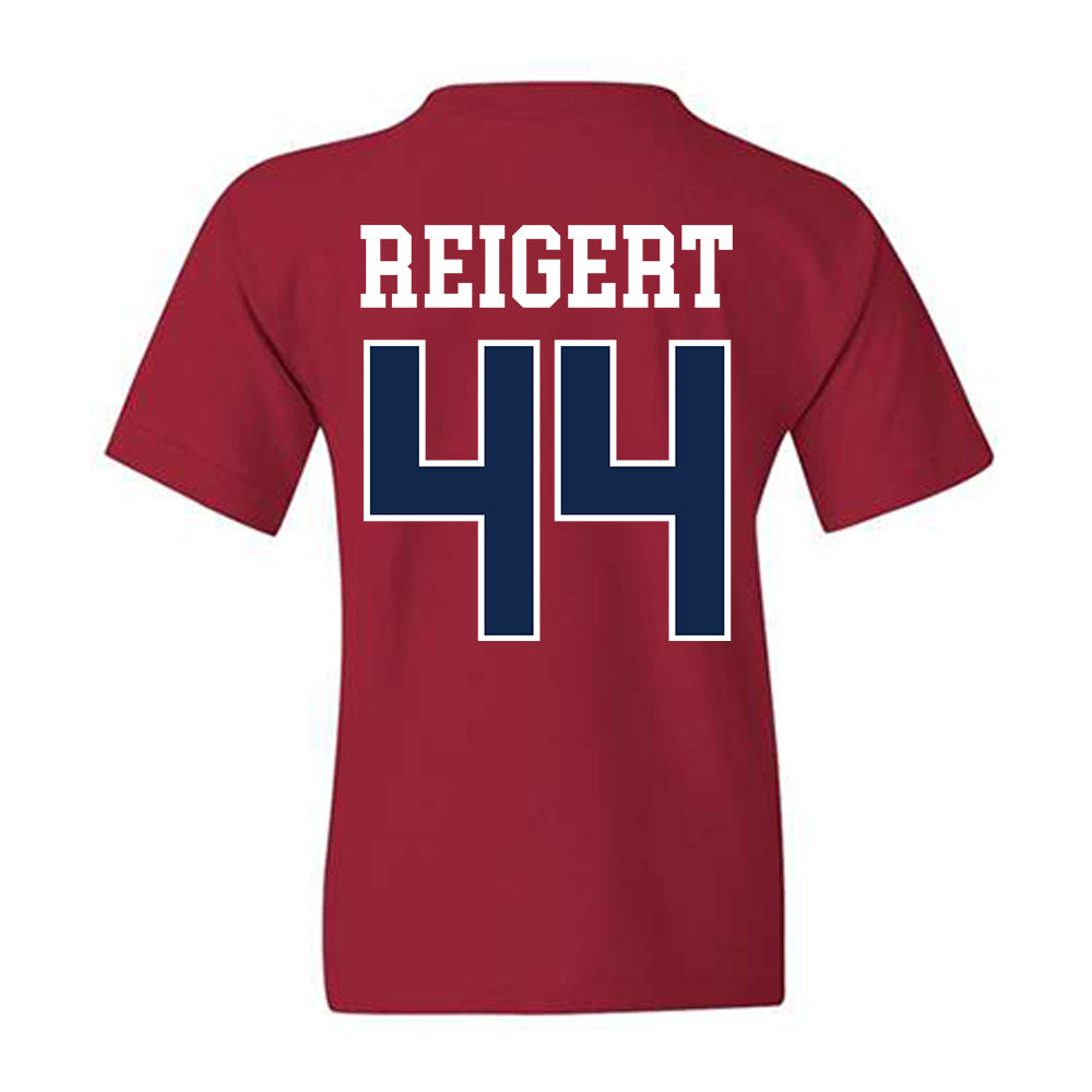Ole Miss - NCAA Baseball : Jake Reigert - Fashion Shersey Youth T-Shirt-1