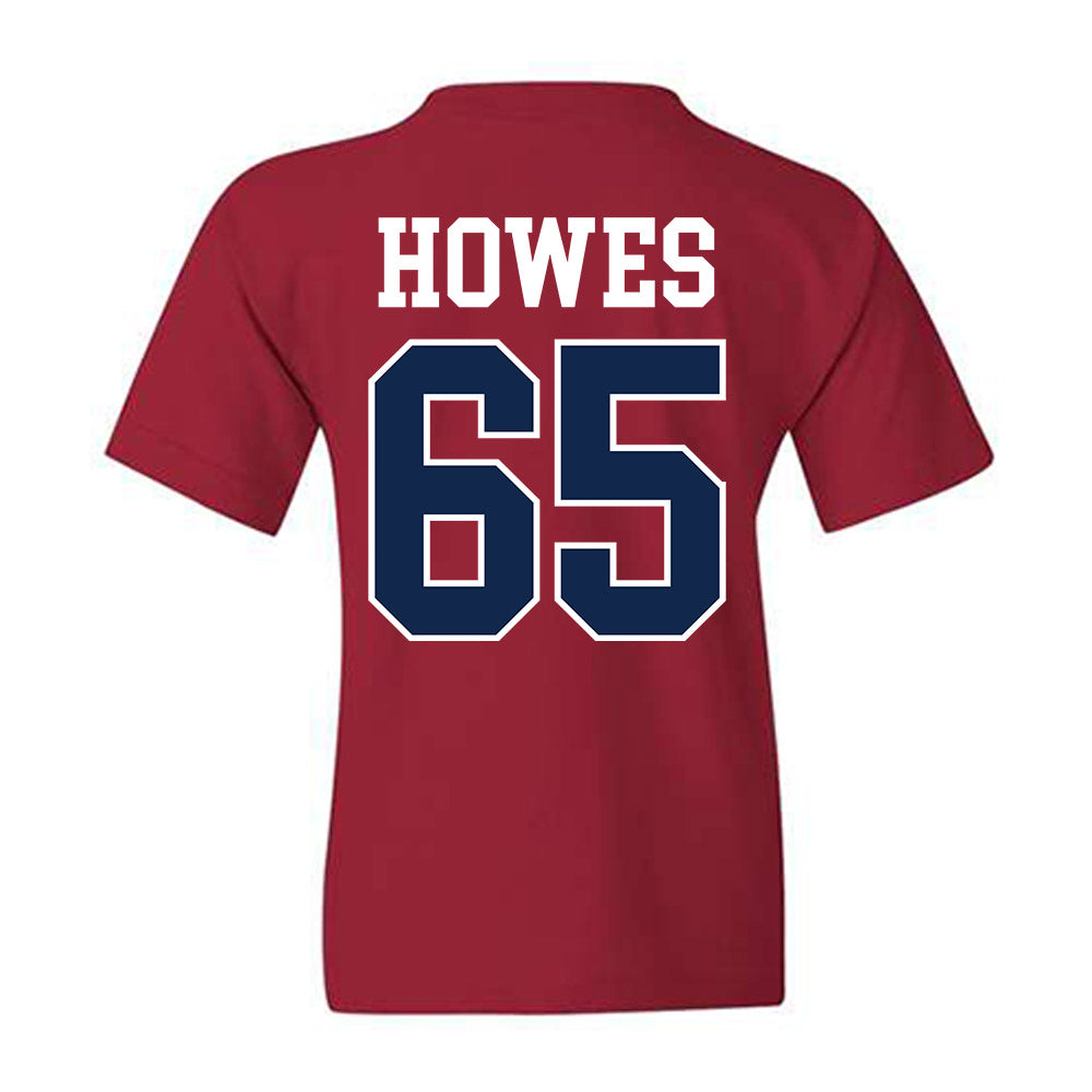 Ole Miss - NCAA Football : Connor Howes - Fashion Shersey Youth T-Shirt-1