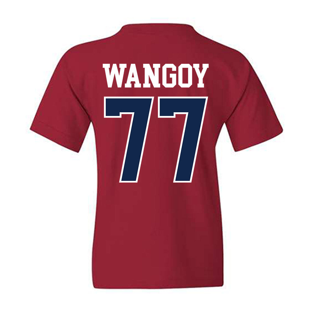 Ole Miss - NCAA Football : Enoch Wangoy - Fashion Shersey Youth T-Shirt-1