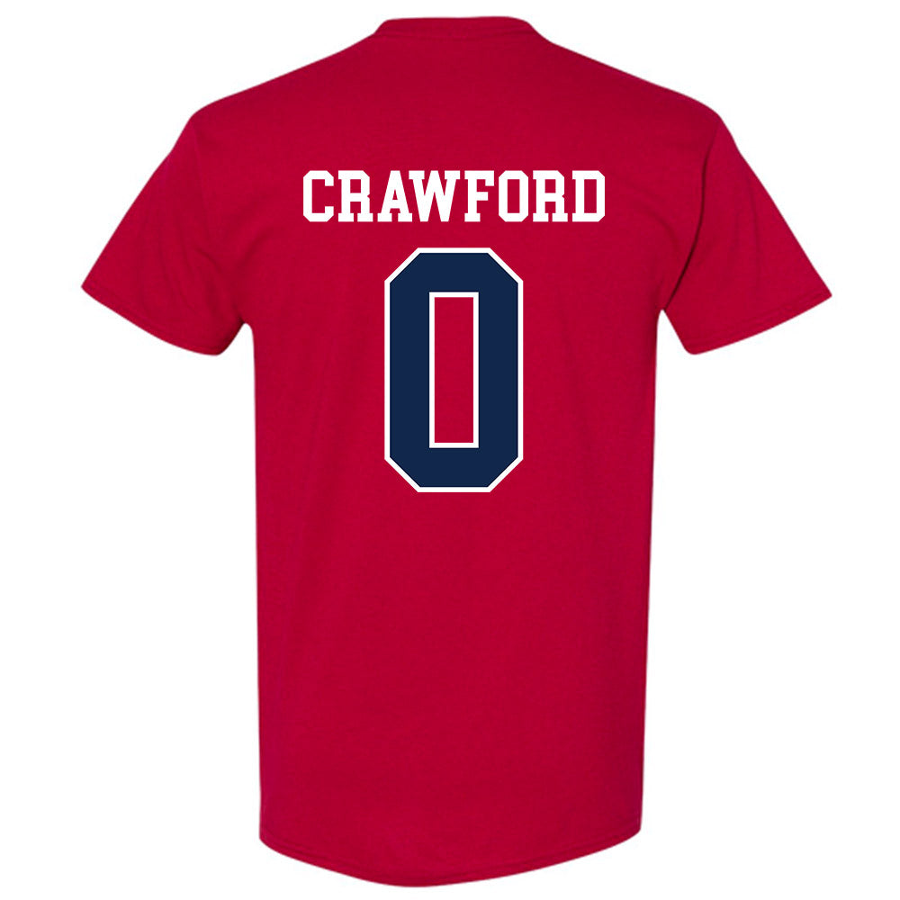 Ole Miss - NCAA Football : Jalyn Crawford - Fashion Shersey T-Shirt-1