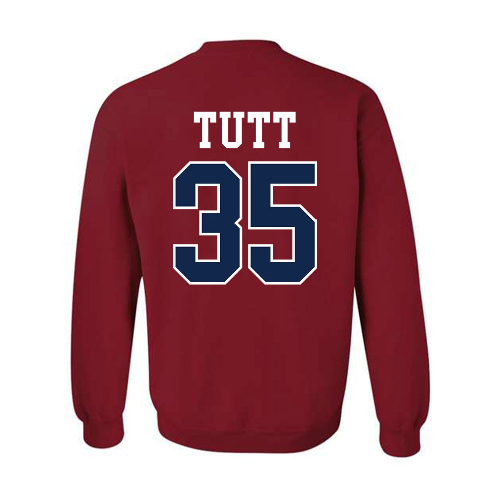 Ole Miss - NCAA Football : Craig Tutt - Fashion Shersey Crewneck Sweatshirt-1