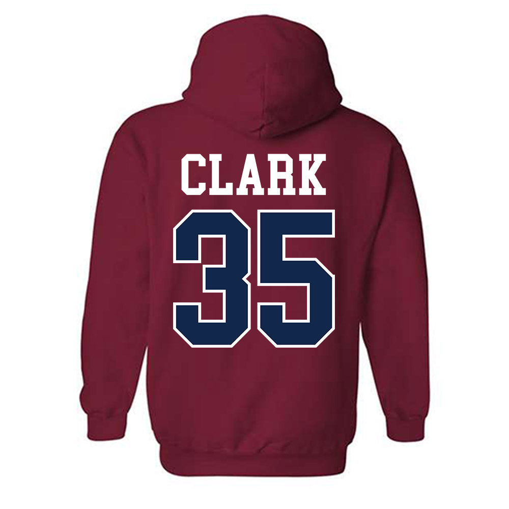 Ole Miss - NCAA Football : Cameron Clark - Fashion Shersey Hooded Sweatshirt-1