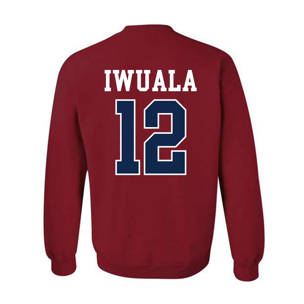Ole Miss - NCAA Women's Basketball : Christeen Iwuala - Fashion Shersey Crewneck Sweatshirt-1