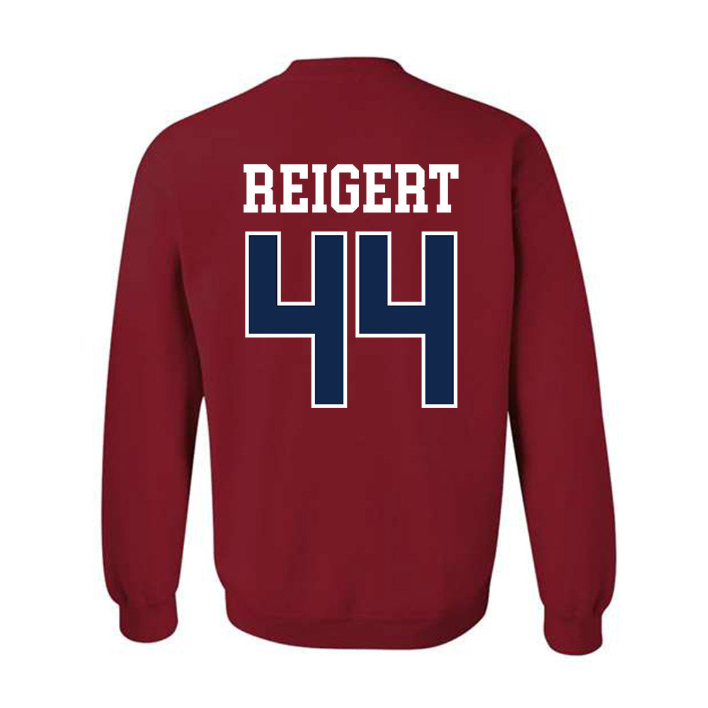 Ole Miss - NCAA Baseball : Jake Reigert - Fashion Shersey Crewneck Sweatshirt-1