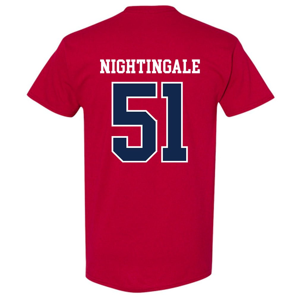 Ole Miss - NCAA Football : Trey Nightingale - Fashion Shersey T-Shirt-1