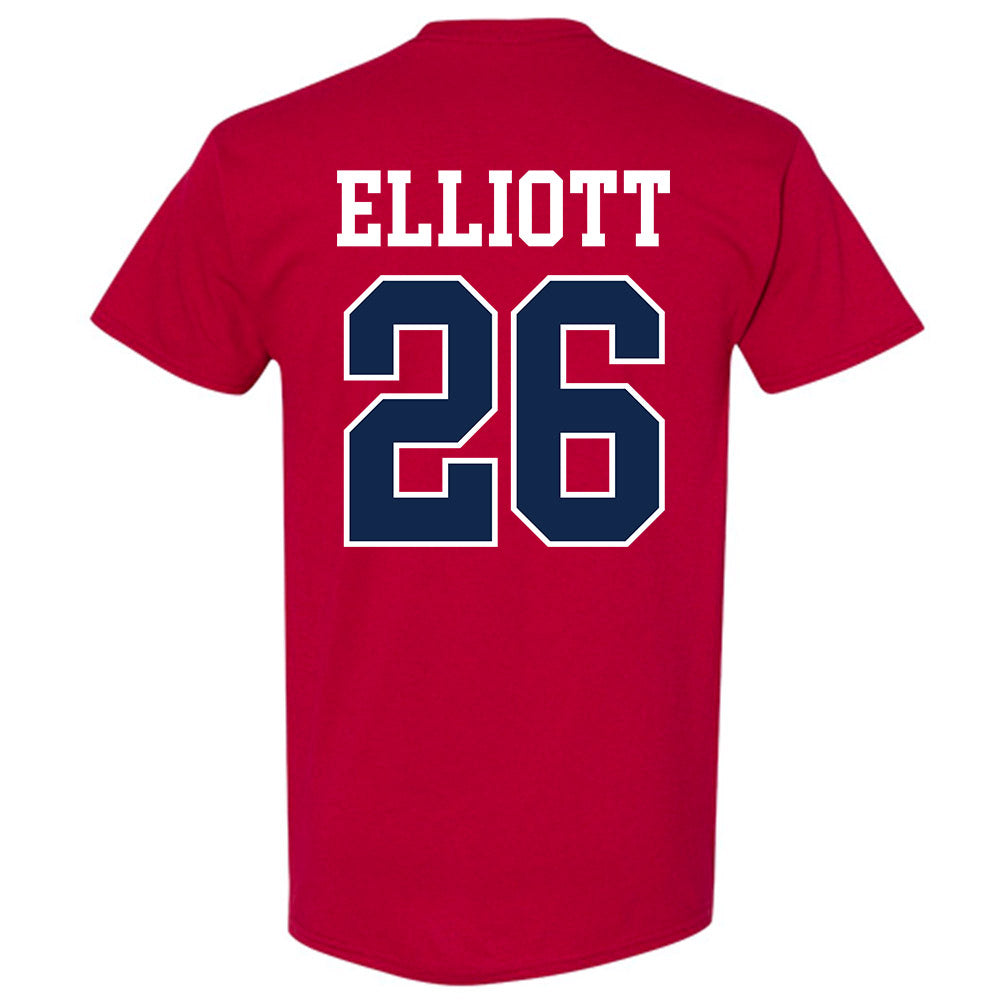 Ole Miss - NCAA Baseball : Hunter Elliott - Fashion Shersey T-Shirt-1