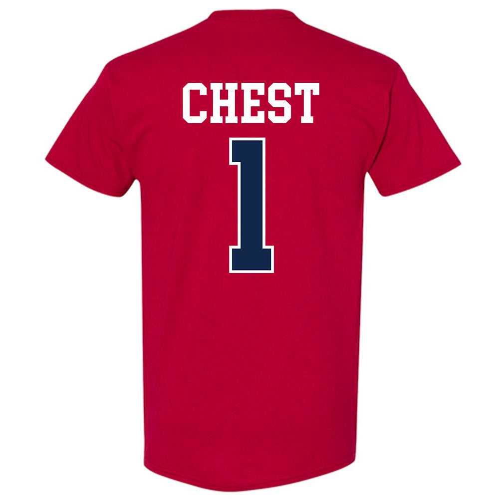 Ole Miss - NCAA Men's Basketball : Corey Chest - Fashion Shersey T-Shirt-1