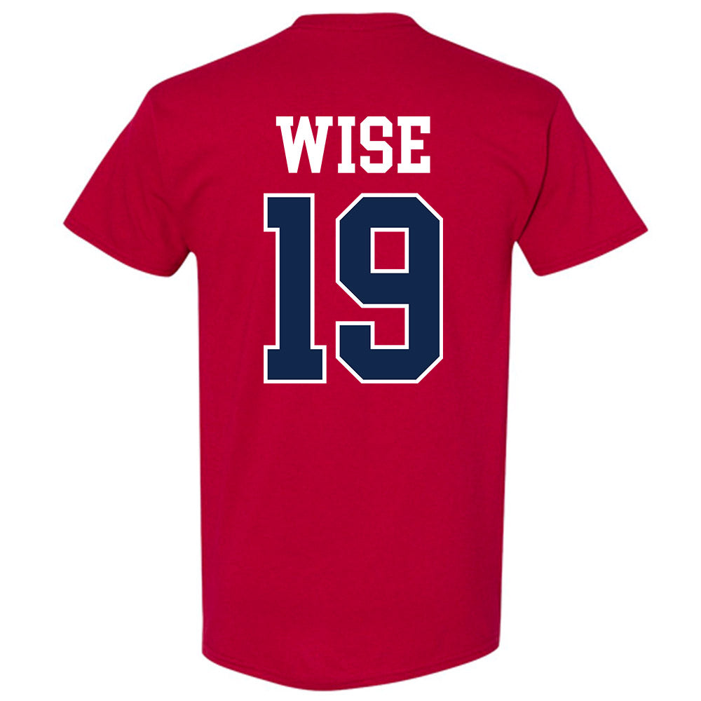 Ole Miss - NCAA Football : Rees Wise - Fashion Shersey T-Shirt-1