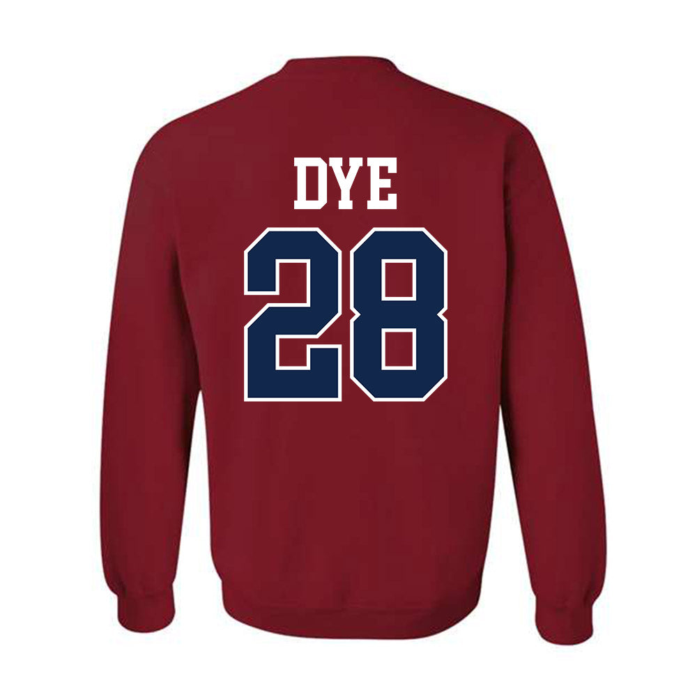 Ole Miss - NCAA Football : Joshua Dye - Fashion Shersey Crewneck Sweatshirt-1