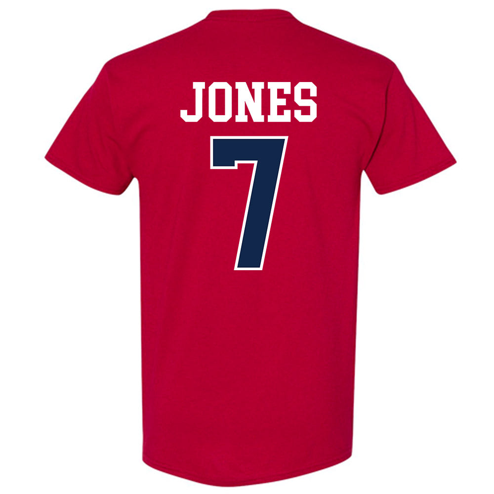 Ole Miss - NCAA Baseball : Topher Jones - Fashion Shersey T-Shirt-1