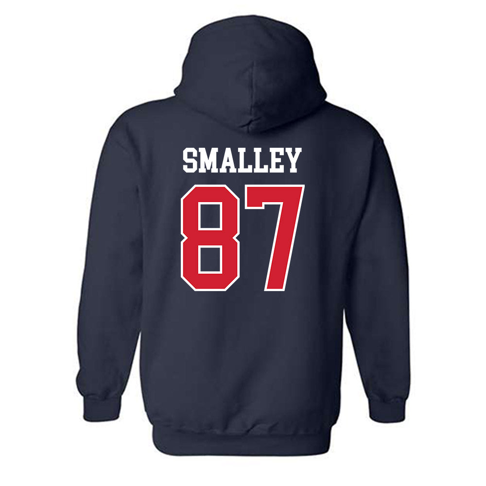 Ole Miss - NCAA Football : Wyatt Smalley - Classic Shersey Hooded Sweatshirt-1