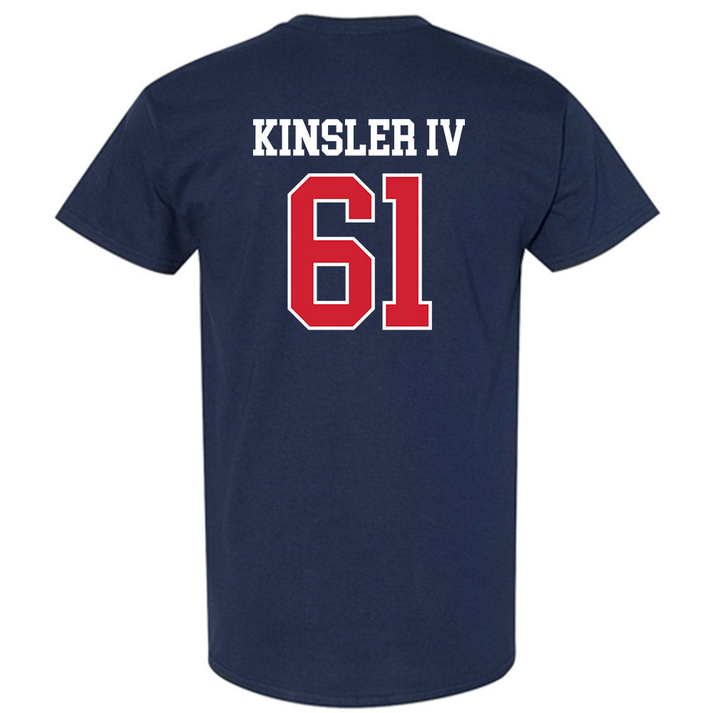 Ole Miss - NCAA Football : Tommy Kinsler IV - Classic Shersey T-Shirt-1