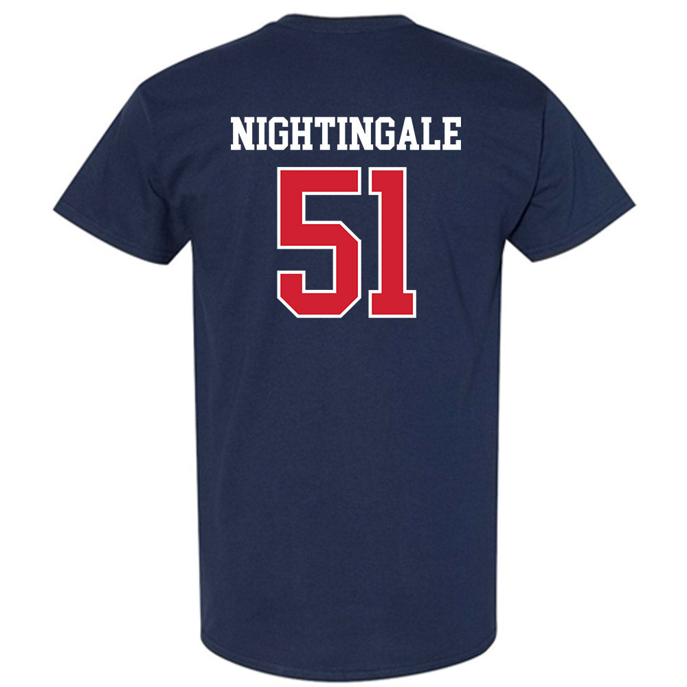 Ole Miss - NCAA Football : Trey Nightingale - Classic Shersey T-Shirt-1