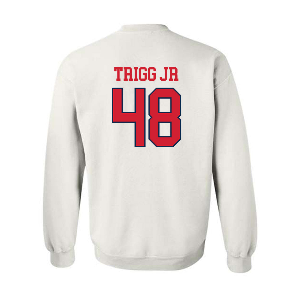 Ole Miss - NCAA Football : Mark Trigg Jr - Fashion Shersey Crewneck Sweatshirt-1