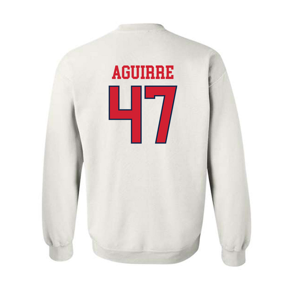 Ole Miss - NCAA Football : Anthony Aguirre - Fashion Shersey Crewneck Sweatshirt-1
