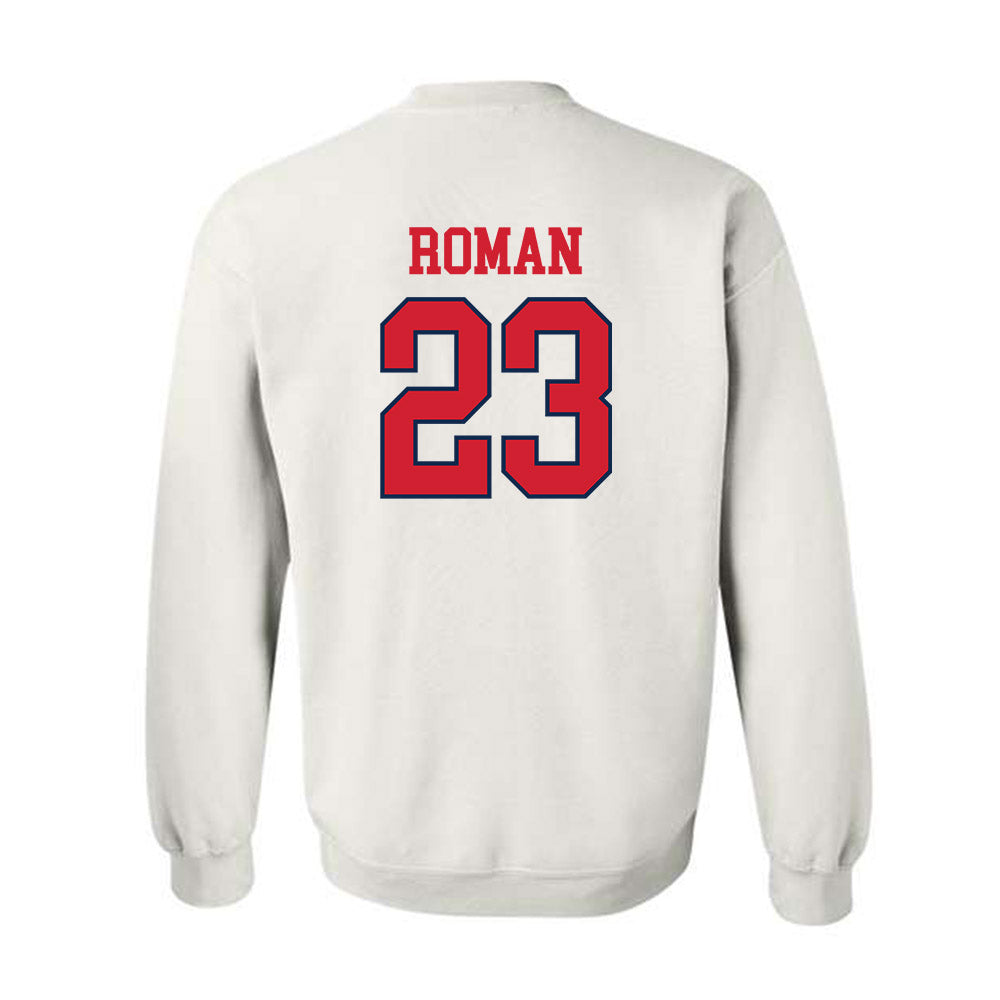 Ole Miss - NCAA Softball : Taylor Roman - Fashion Shersey Crewneck Sweatshirt-1