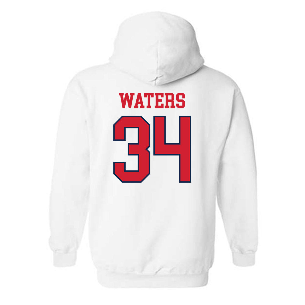Ole Miss - NCAA Baseball : Landon Waters - Fashion Shersey Hooded Sweatshirt-1