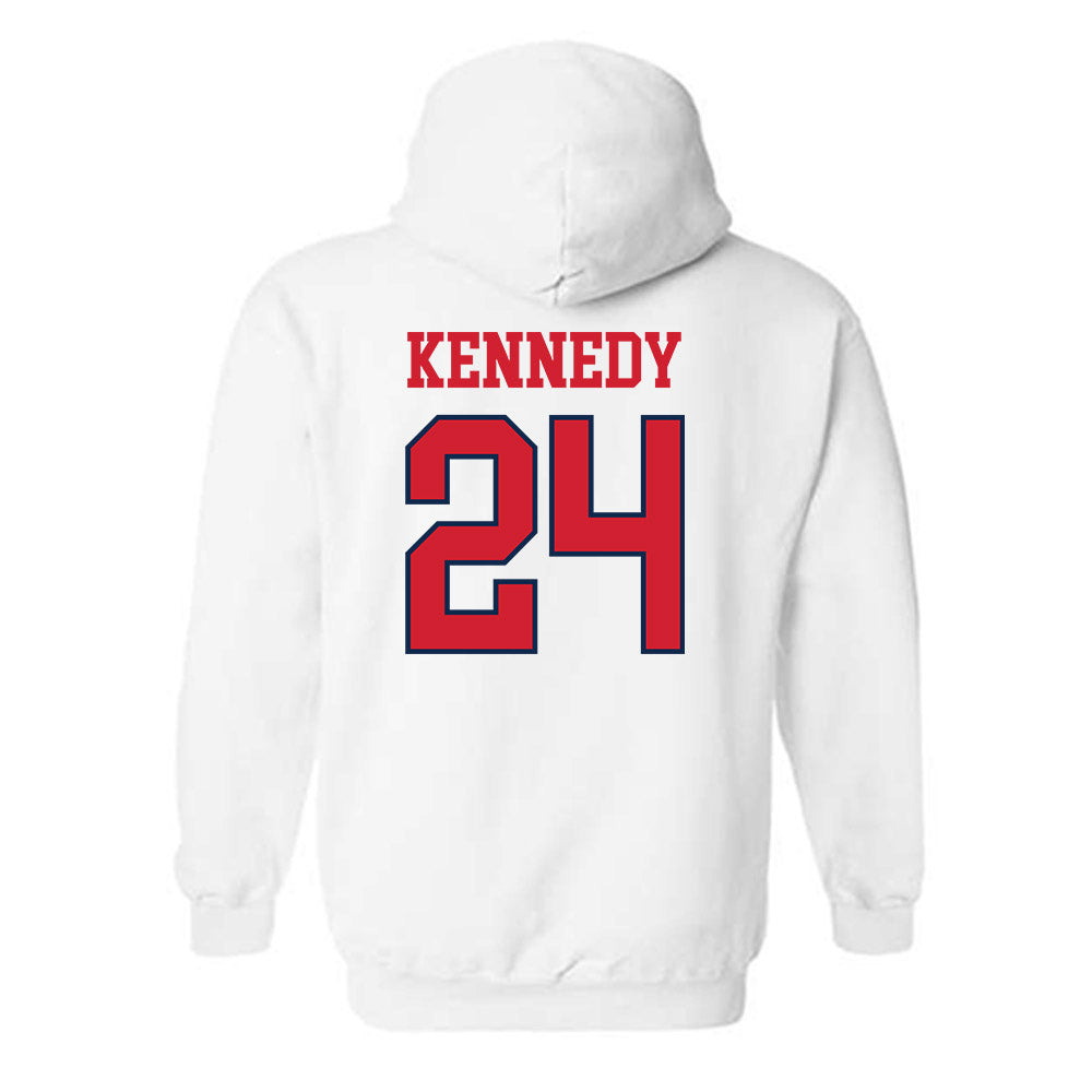 Ole Miss - NCAA Softball : Payton Kennedy - Fashion Shersey Hooded Sweatshirt-1