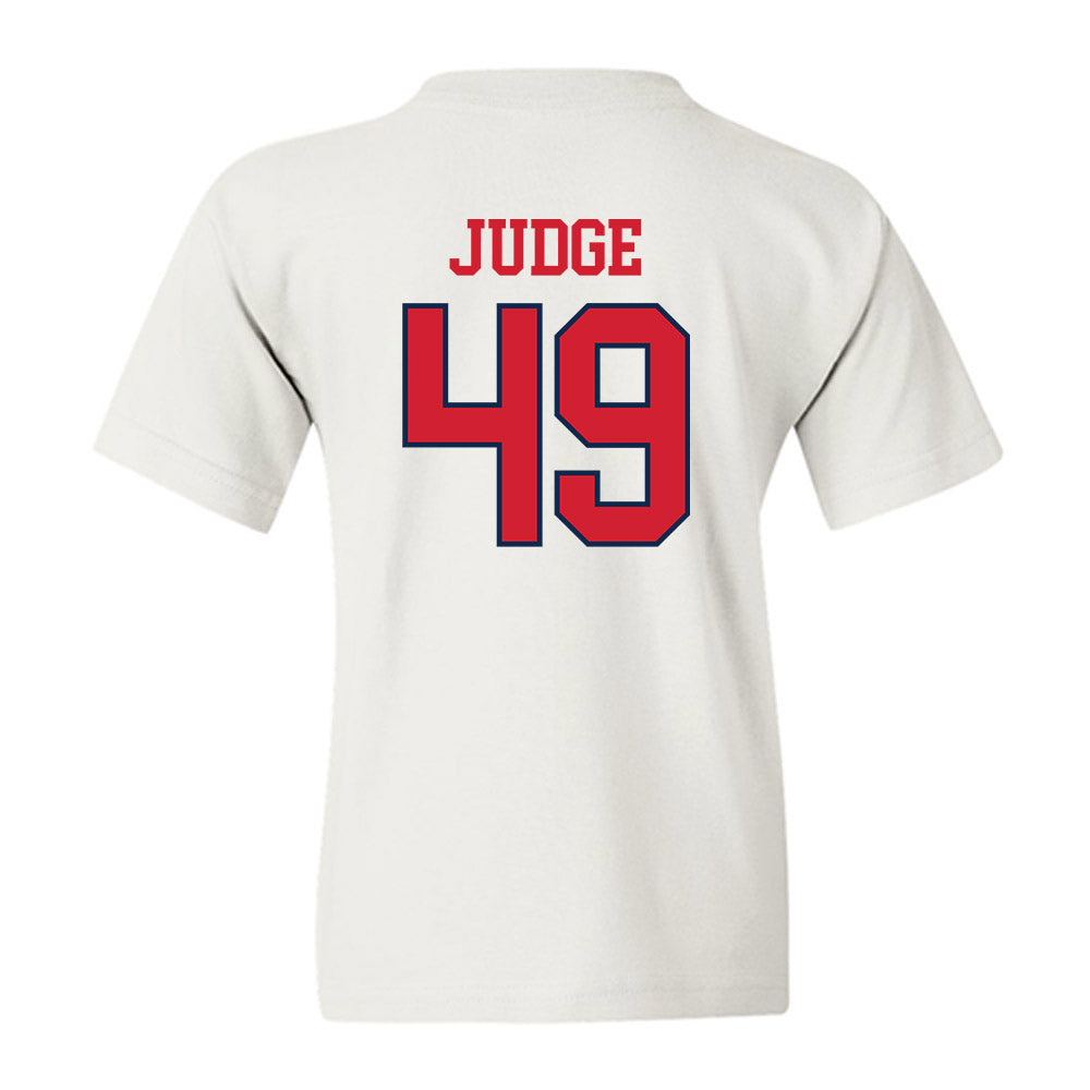Ole Miss - NCAA Football : Sean Judge - Fashion Shersey Youth T-Shirt-1