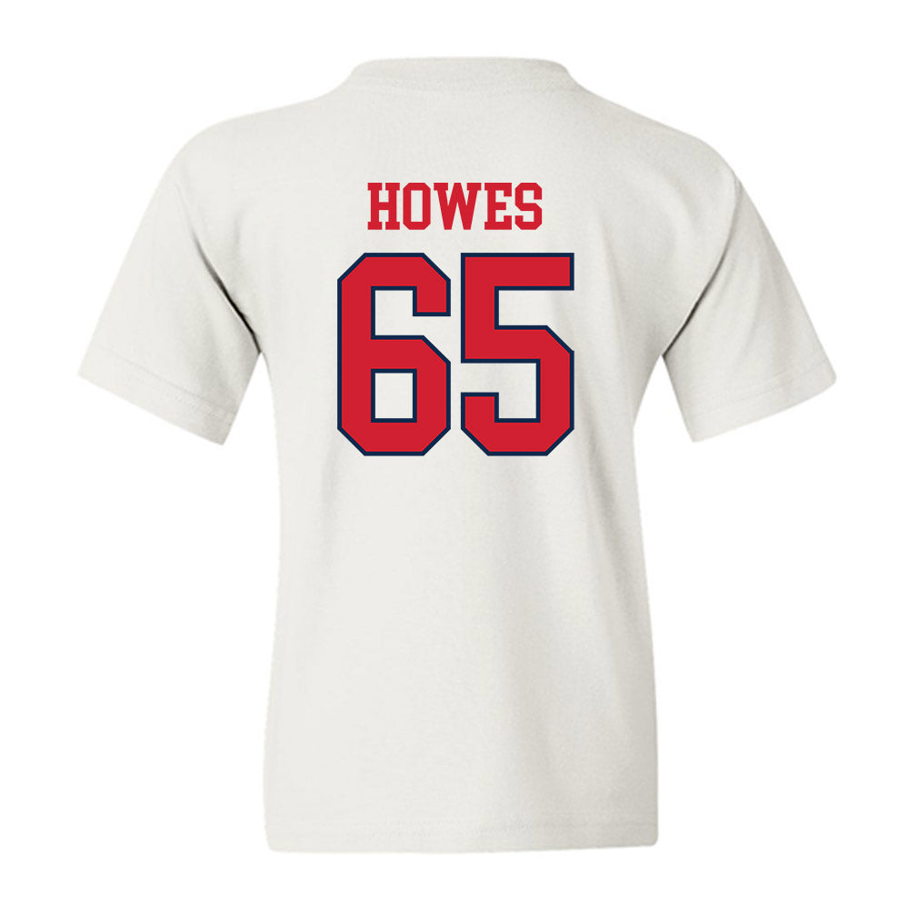 Ole Miss - NCAA Football : Connor Howes - Fashion Shersey Youth T-Shirt-1