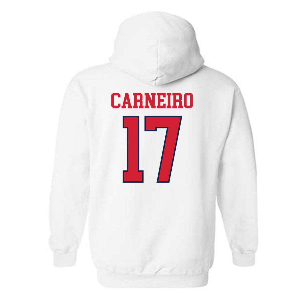 Ole Miss - NCAA Football : Lucas Carneiro - Fashion Shersey Hooded Sweatshirt-1