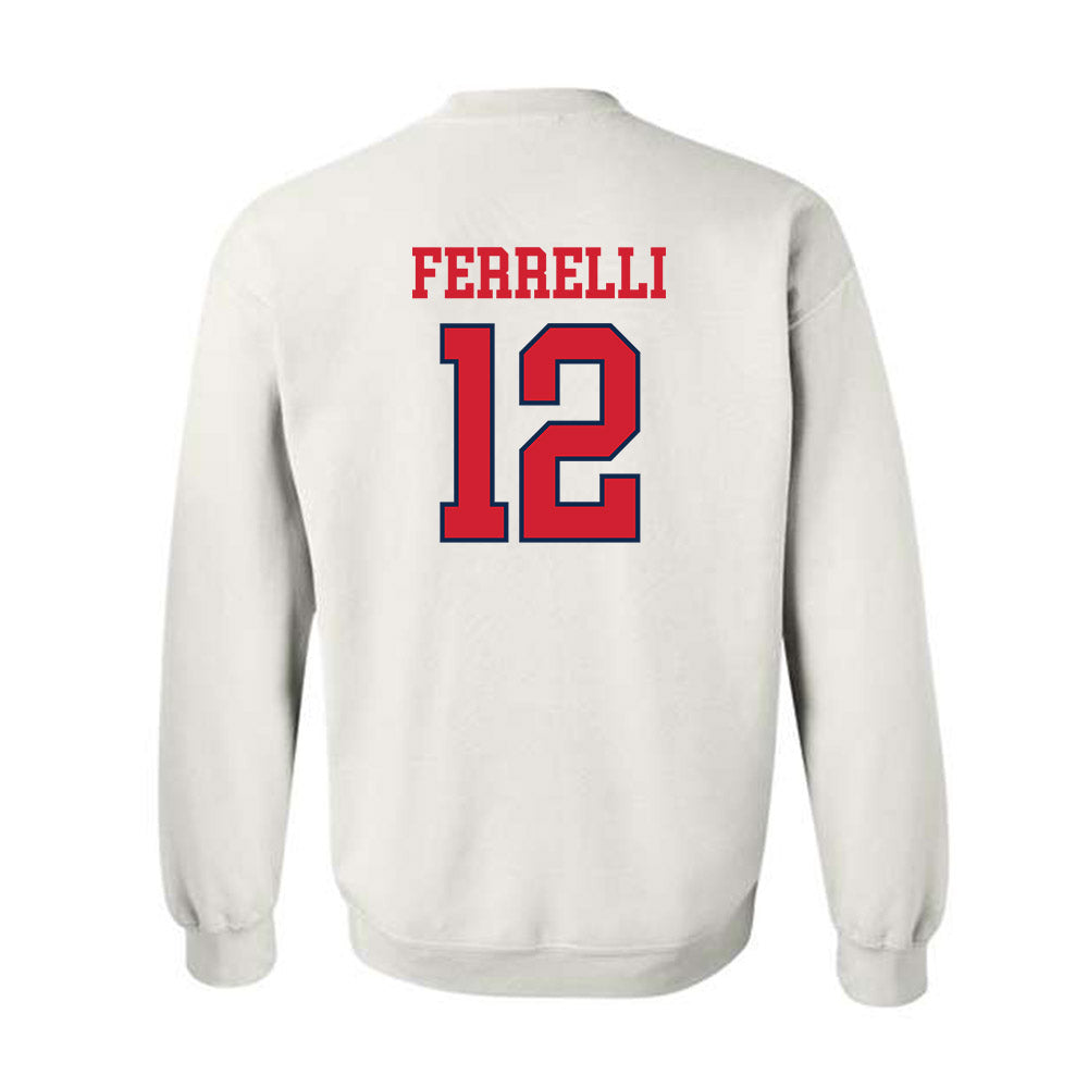 Ole Miss - NCAA Football : Luke Ferrelli - Fashion Shersey Crewneck Sweatshirt-1