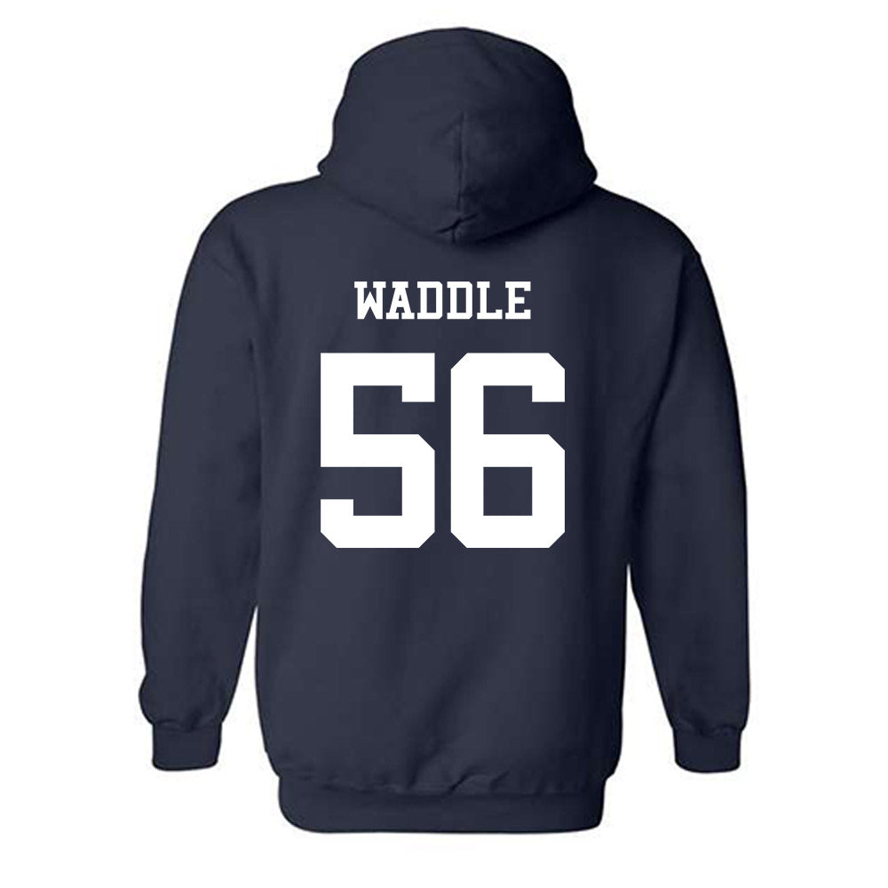 Ole Miss - NCAA Football : Mason Waddle - Sports Shersey Hooded Sweatshirt-1