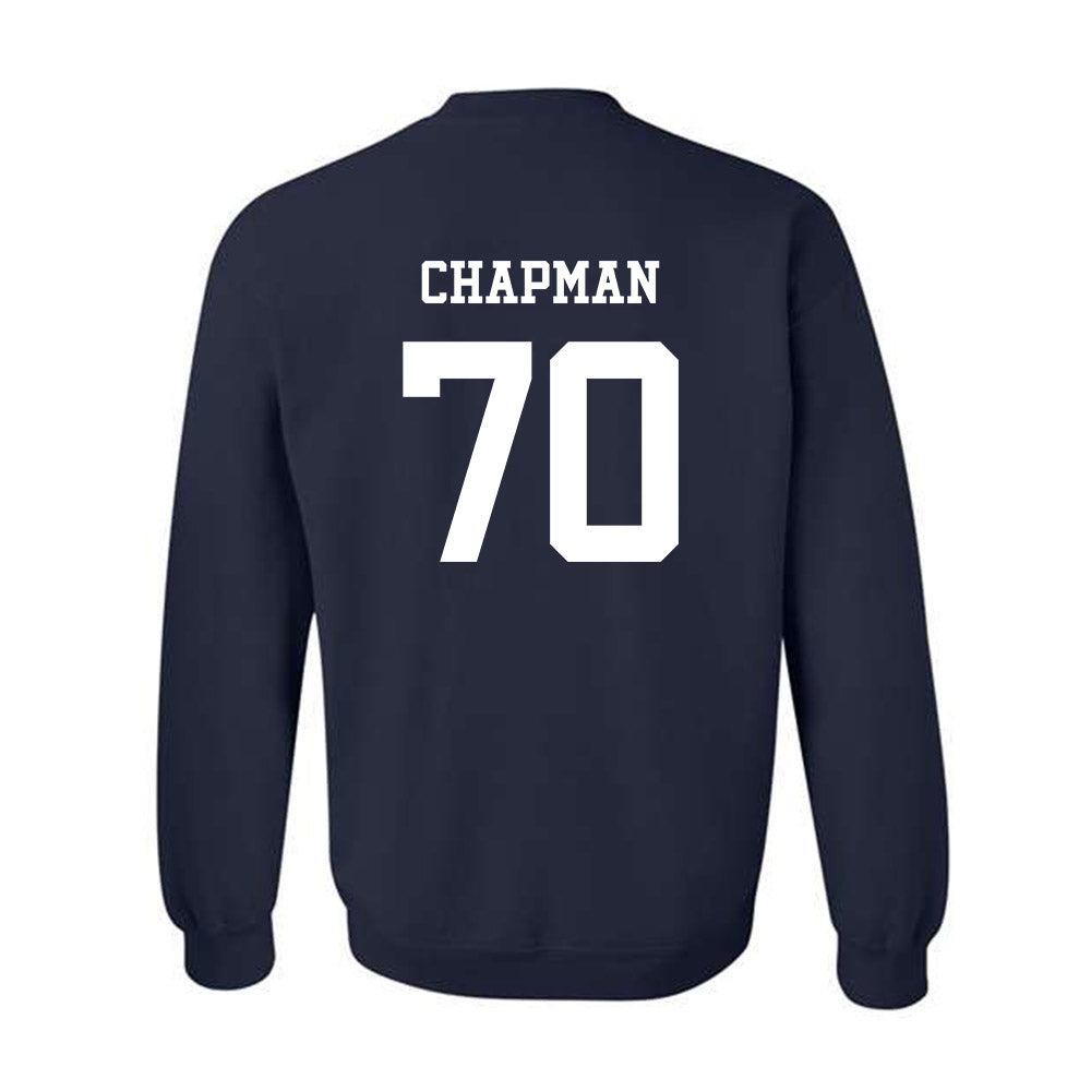 Ole Miss - NCAA Football : Jalan Chapman - Sports Shersey Crewneck Sweatshirt-1