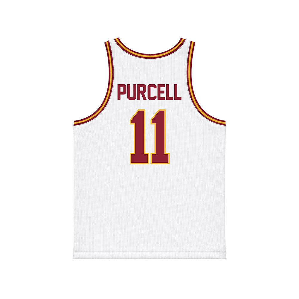 Minnesota - NCAA Men's Basketball : Jackson Purcell - White Basketball Jersey-1
