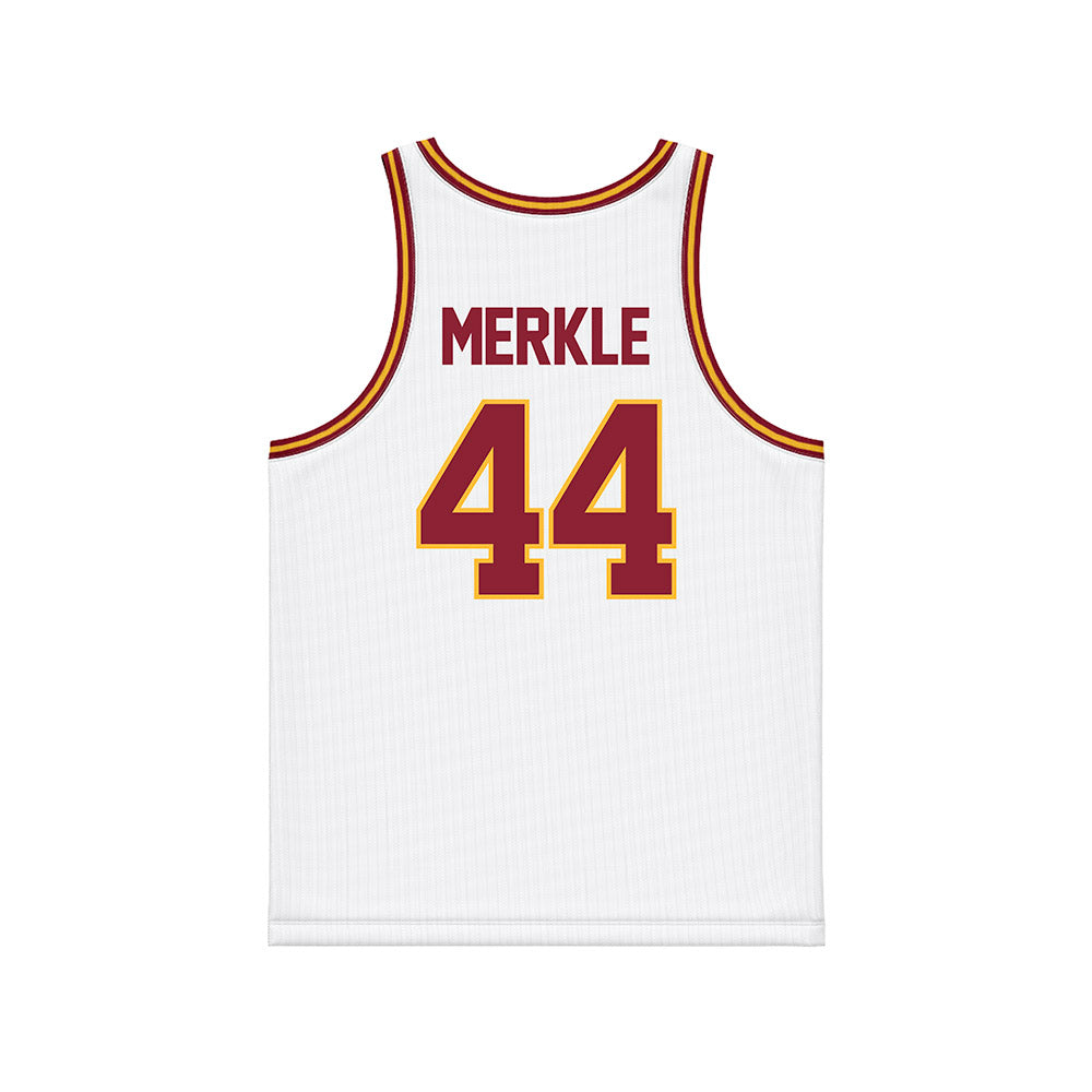 Minnesota - NCAA Women's Basketball : Gracie Merkle - White Basketball Jersey-1