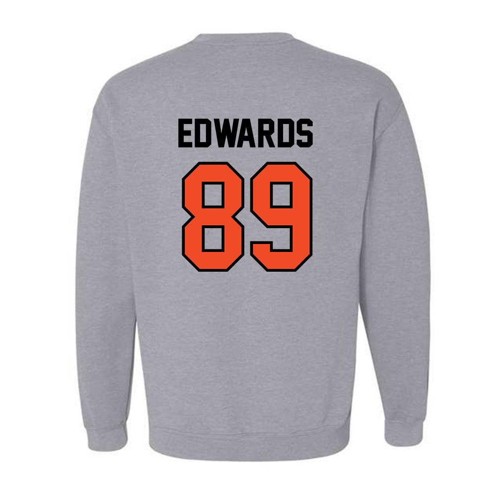 Campbell - NCAA Football : Okie Edwards - Fashion Shersey Crewneck Sweatshirt-1