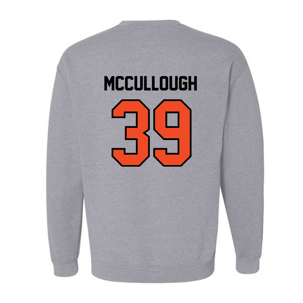 Campbell - NCAA Football : Robert McCullough - Fashion Shersey Crewneck Sweatshirt-1