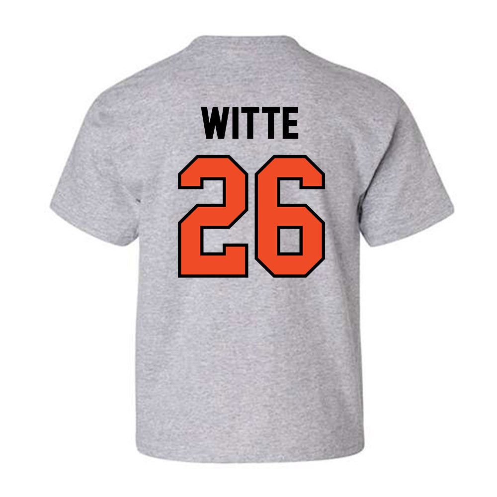 Campbell - NCAA Women's Soccer : Samantha Witte - Fashion Shersey Youth T-Shirt-1