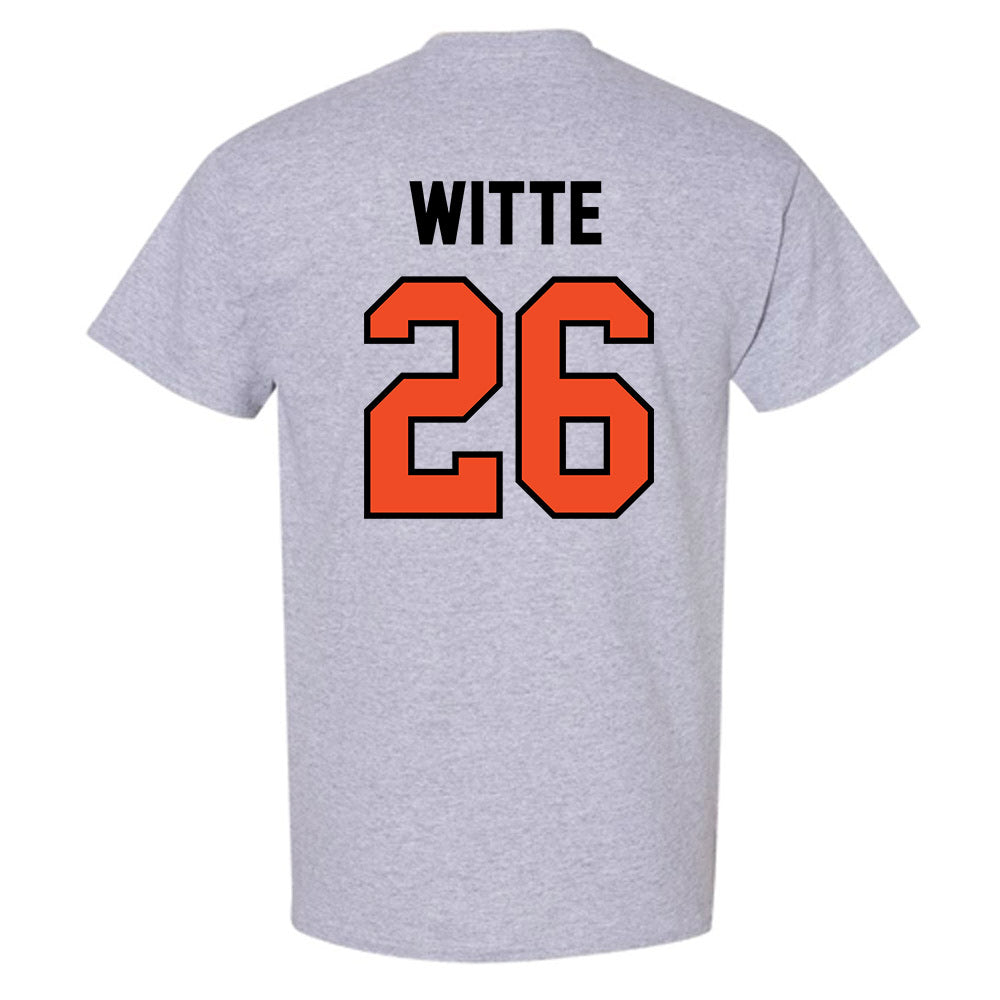 Campbell - NCAA Women's Soccer : Samantha Witte - Fashion Shersey T-Shirt-1