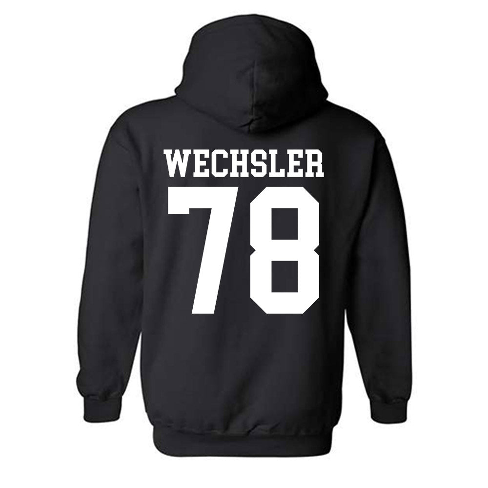 Vanderbilt - NCAA Football : Keegan Wechsler - Replica Shersey Hooded Sweatshirt-1