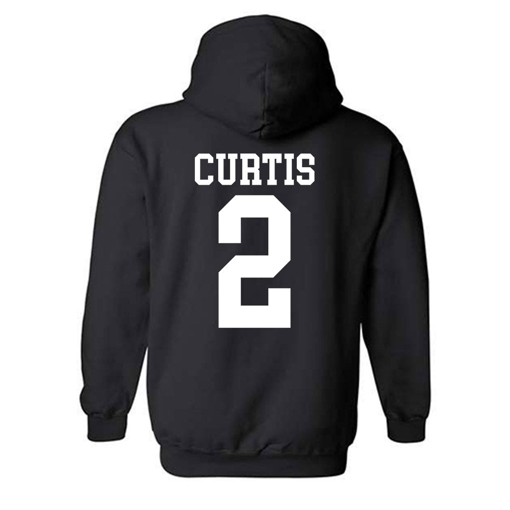 Vanderbilt - NCAA Football : Jared Curtis - Replica Shersey Hooded Sweatshirt-1