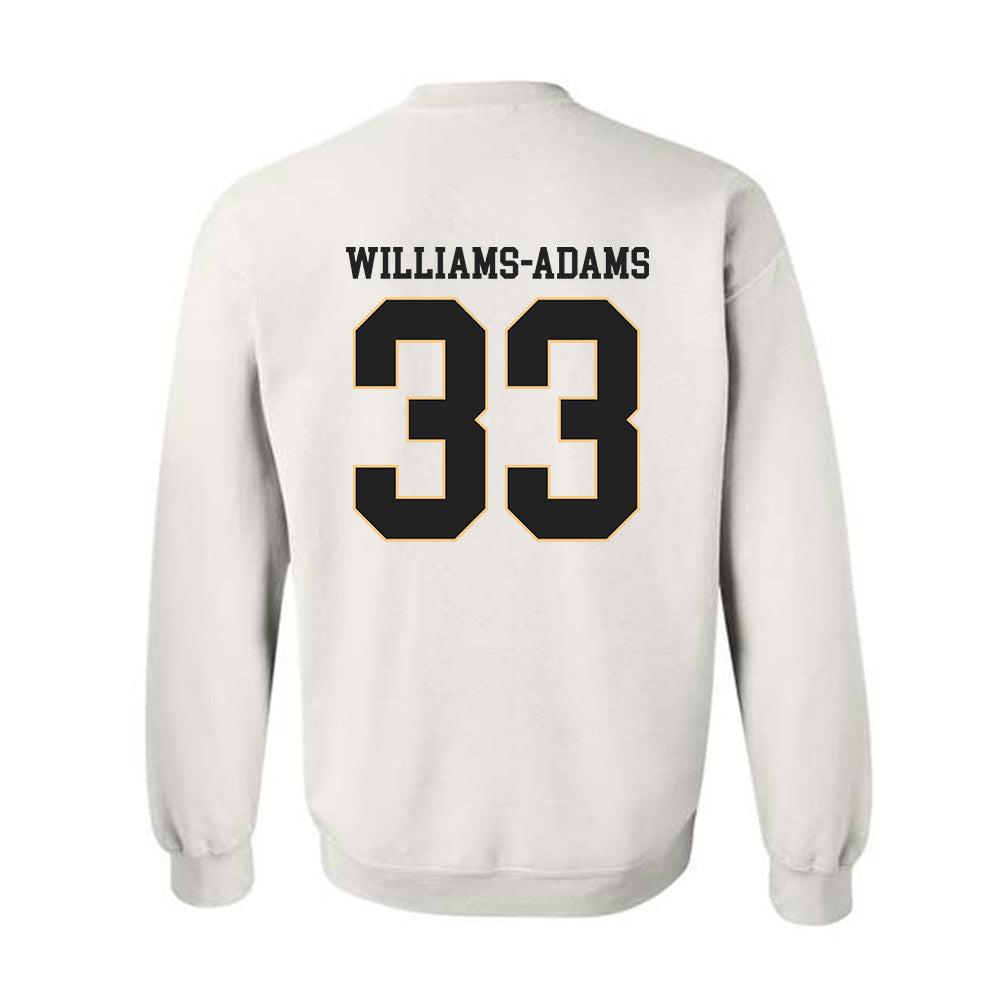Vanderbilt - NCAA Men's Basketball : Sebastian Williams-Adams - Replica Shersey Crewneck Sweatshirt-1