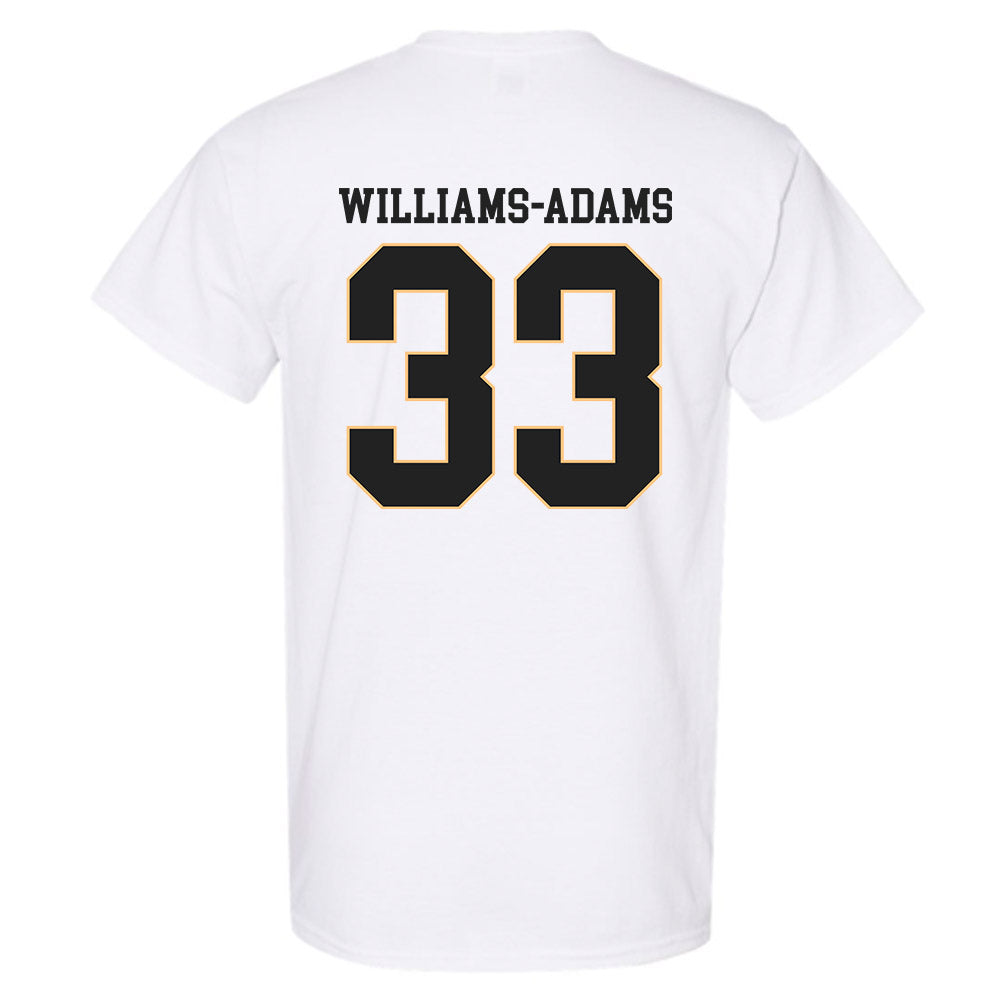 Vanderbilt - NCAA Men's Basketball : Sebastian Williams-Adams - Replica Shersey T-Shirt-1