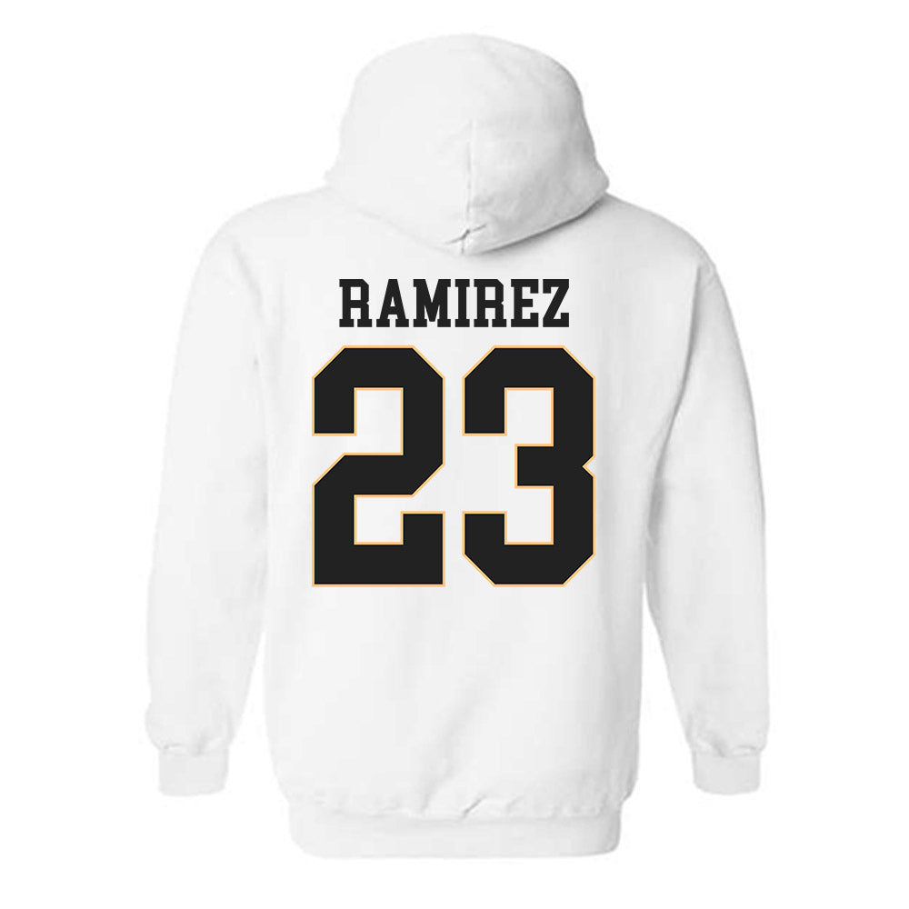 Vanderbilt - NCAA Women's Soccer : Ana Ramirez - Replica Shersey Hooded Sweatshirt-1