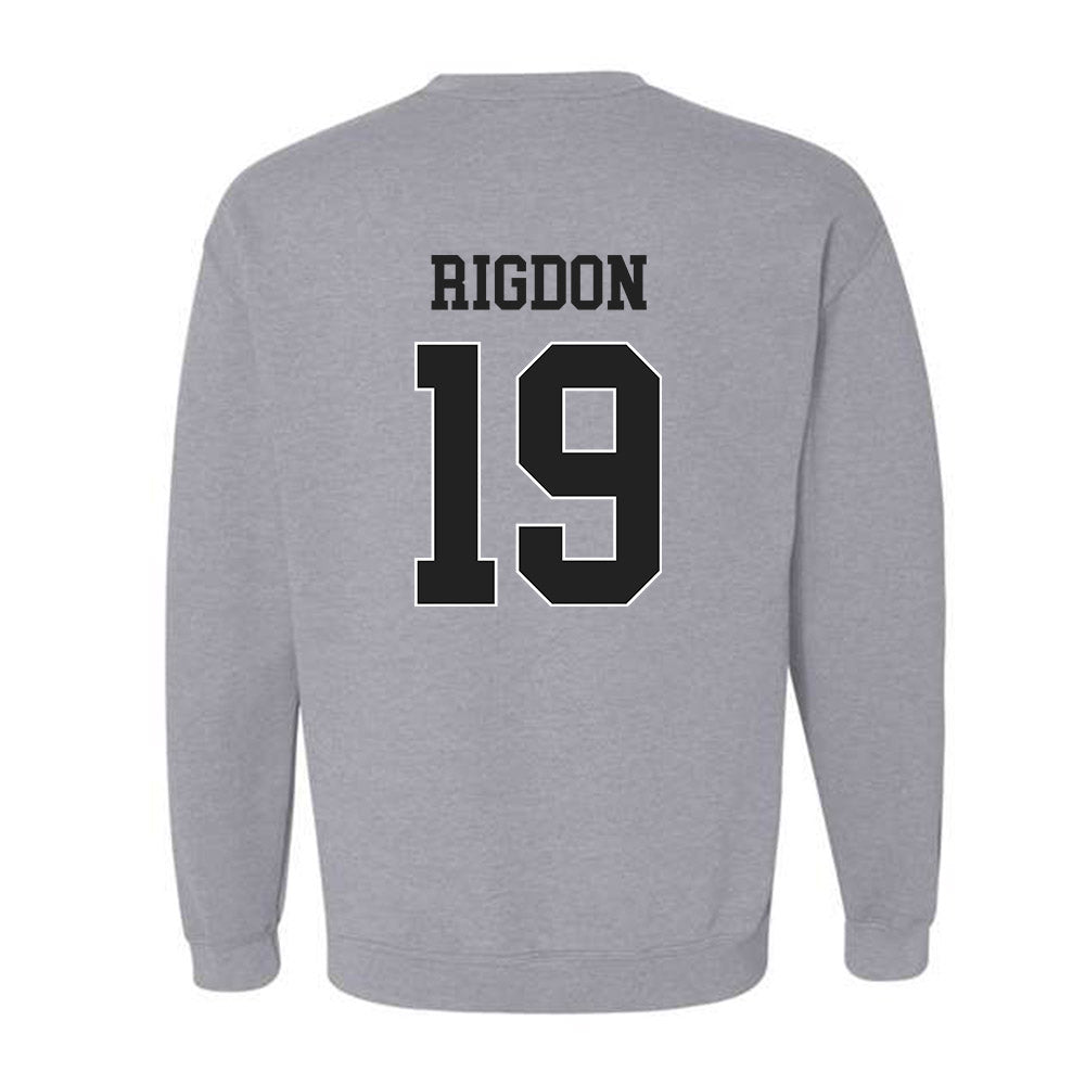 Vanderbilt - NCAA Baseball : Rustan Rigdon - Replica Shersey Crewneck Sweatshirt-1