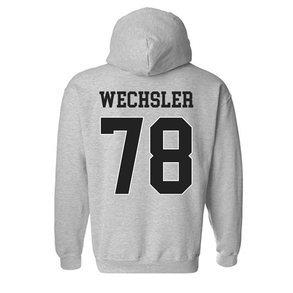 Vanderbilt - NCAA Football : Keegan Wechsler - Replica Shersey Hooded Sweatshirt-1
