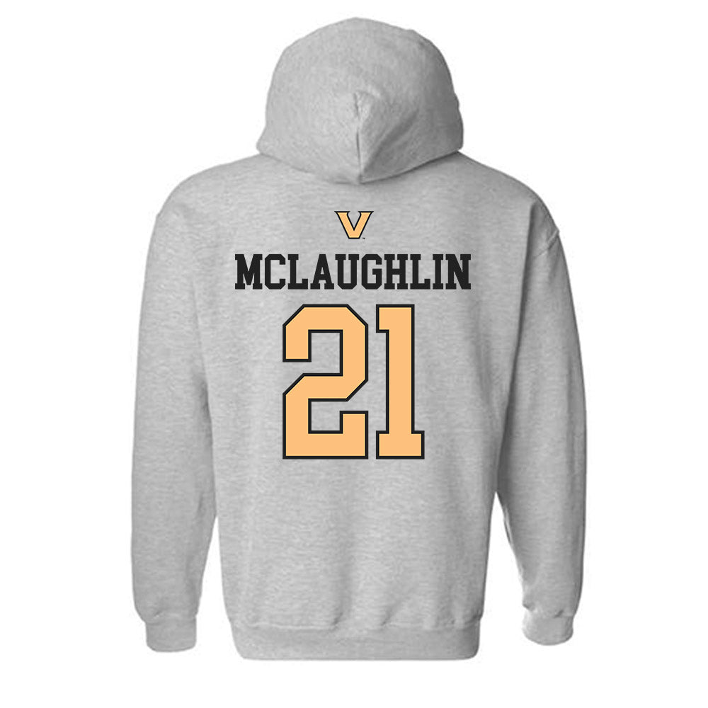 Vanderbilt - NCAA Women's Soccer : Mary beth McLaughlin - Sports Shersey Hooded Sweatshirt-1