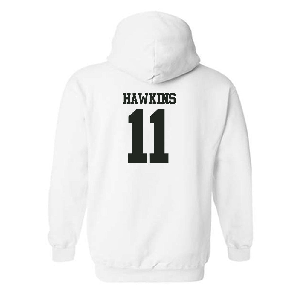 Vanderbilt - NCAA Men's Basketball : Mav Hawkins - Sports Shersey Hooded Sweatshirt-1