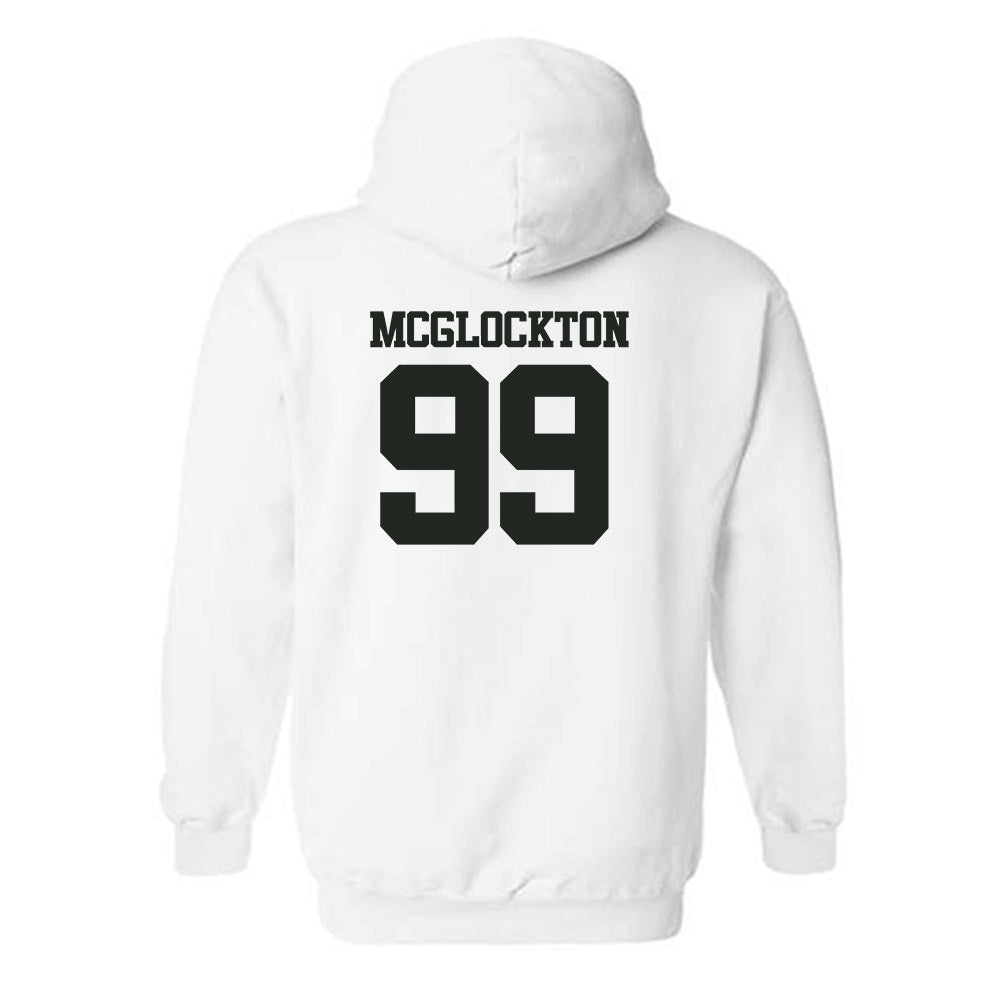 Vanderbilt - NCAA Men's Basketball : Devin Mcglockton - Sports Shersey Hooded Sweatshirt-1