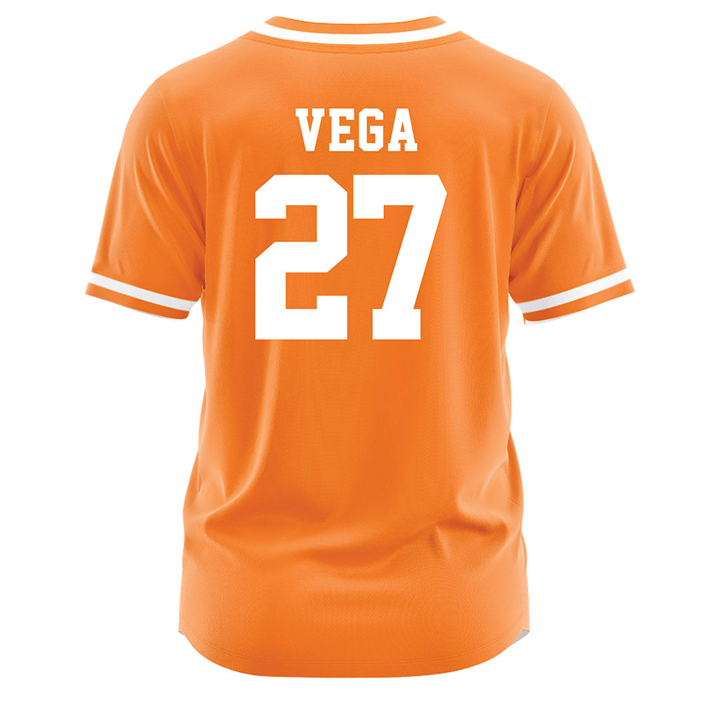 UTEP - NCAA Softball : Tatyana Vega - Orange Jersey-1