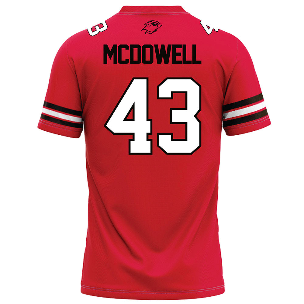 Lamar - NCAA Football : Ladamion Mcdowell - Red Football Jersey-1